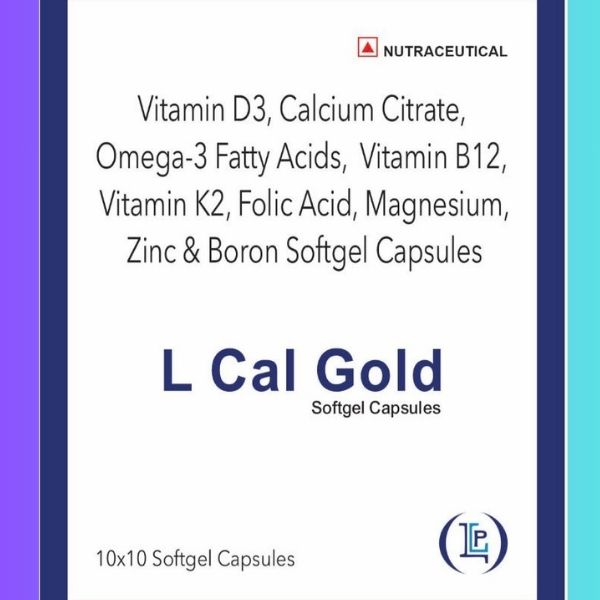L Cal Gold Capsules - Physician Medicine by Live Long Pharma Agra